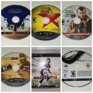 Sony PlayStation 3 Game Disc Bundle - untested but look to be in good condition